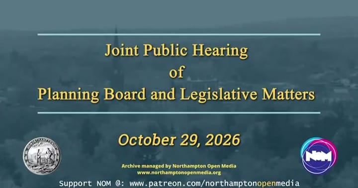 From the Planning Board